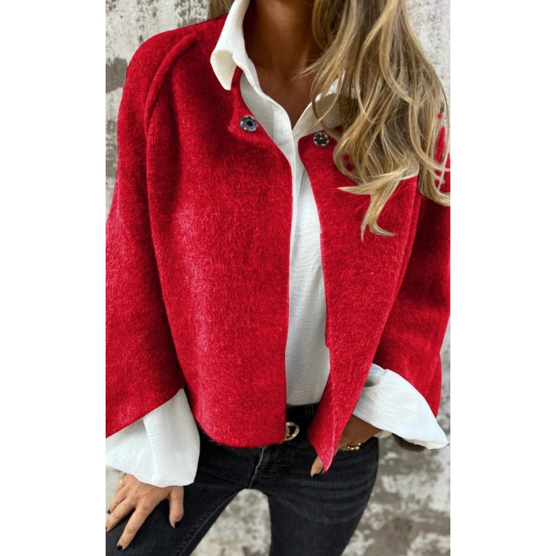 Flare Sleeve Fashion Short Coat