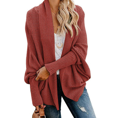 💕WOMEN'S BATWING CABLE KNITTED SLOUCHY OVERSIZED CARDIGAN SWEATER