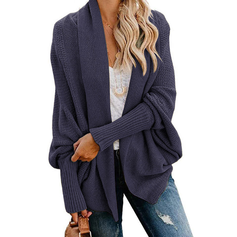 💕WOMEN'S BATWING CABLE KNITTED SLOUCHY OVERSIZED CARDIGAN SWEATER