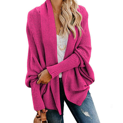 💕WOMEN'S BATWING CABLE KNITTED SLOUCHY OVERSIZED CARDIGAN SWEATER